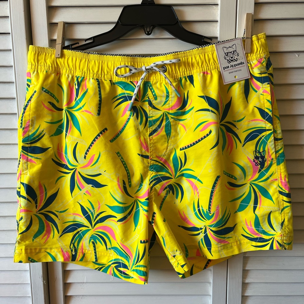 Party Pants Men’s Shorts - Tropical Moby
